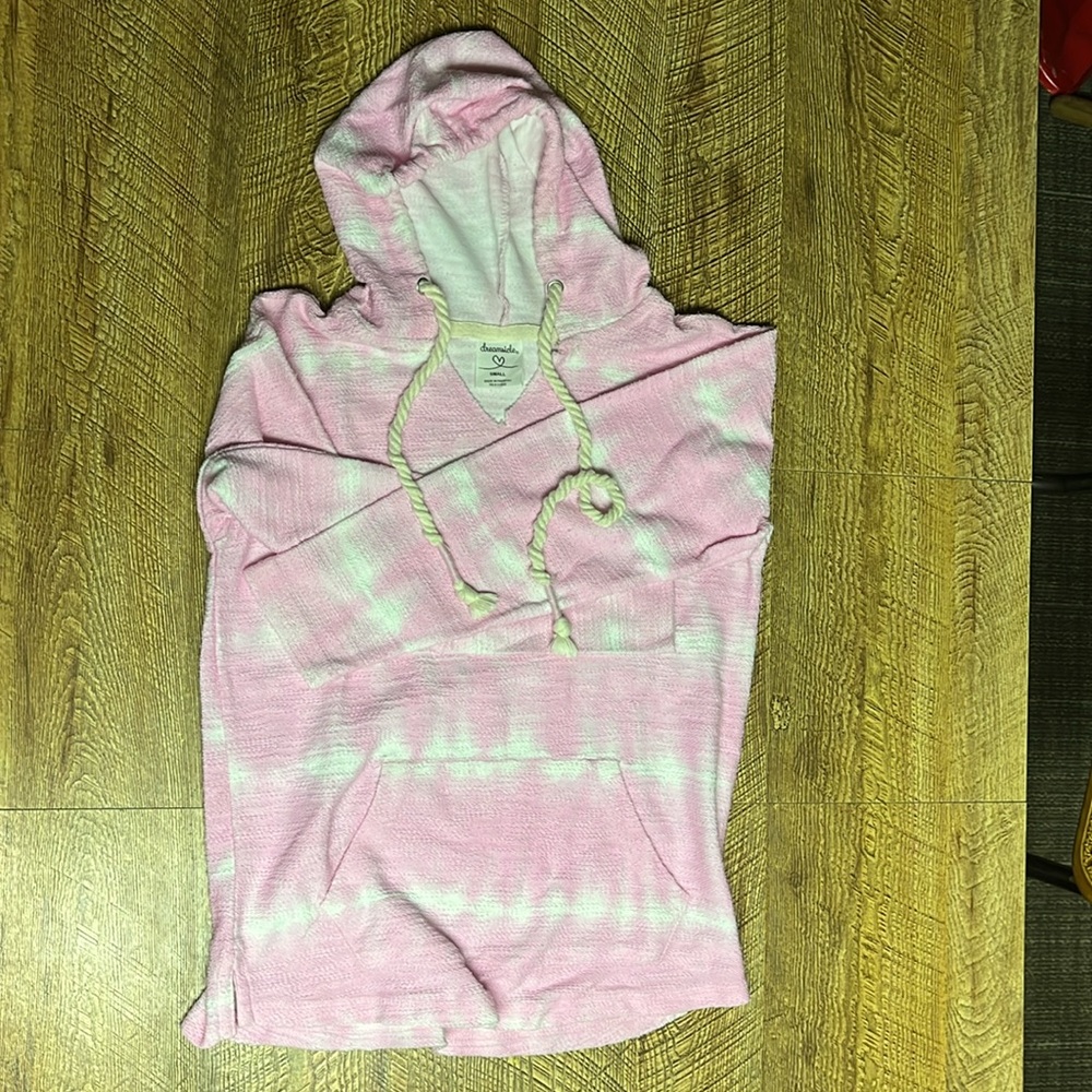 Pink hoodie